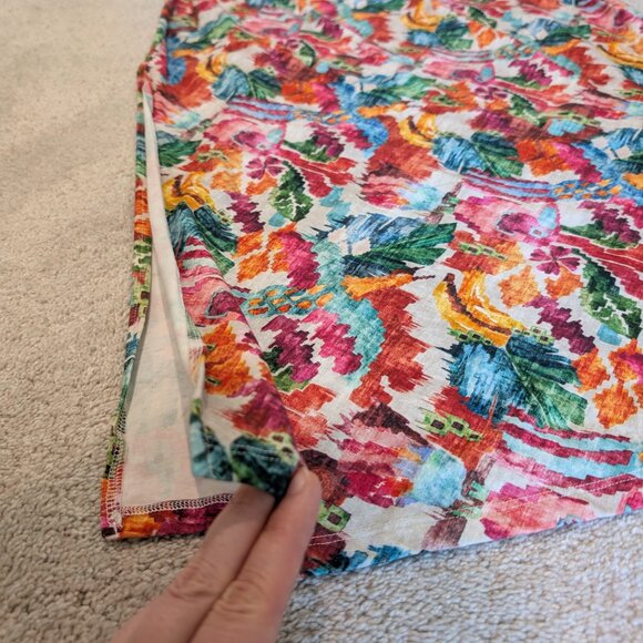 Sezane Floral Midi Dress - Multicolor - Picture 6 of 9